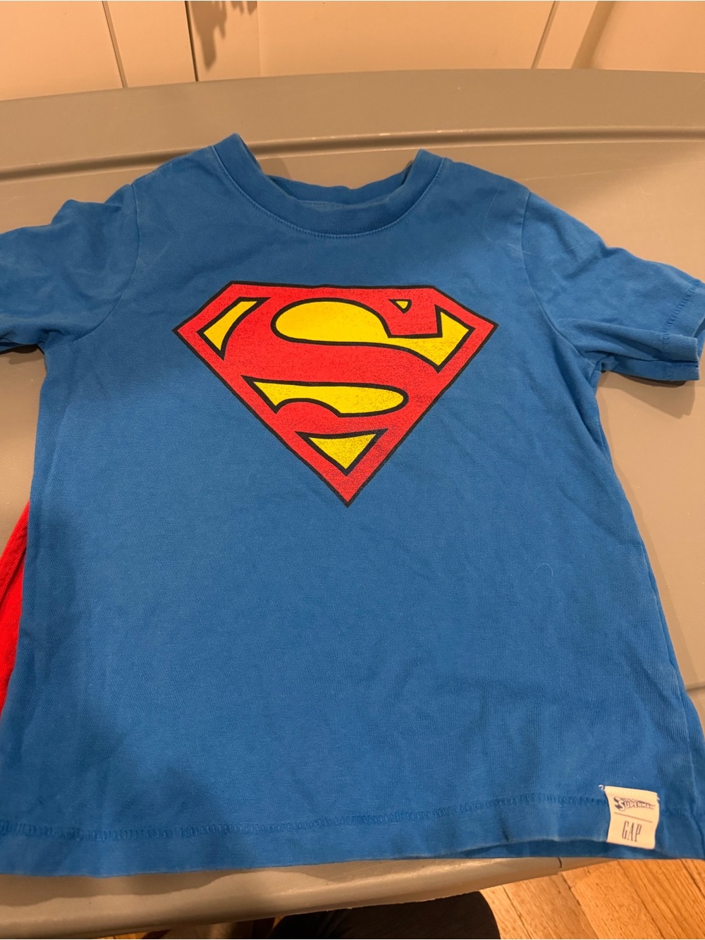 Toddler size 4T Superman shirt